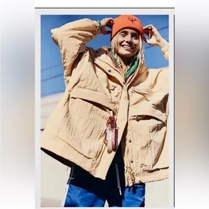 FP Movement Billie Boxy lightweight Jacket - Nectar color